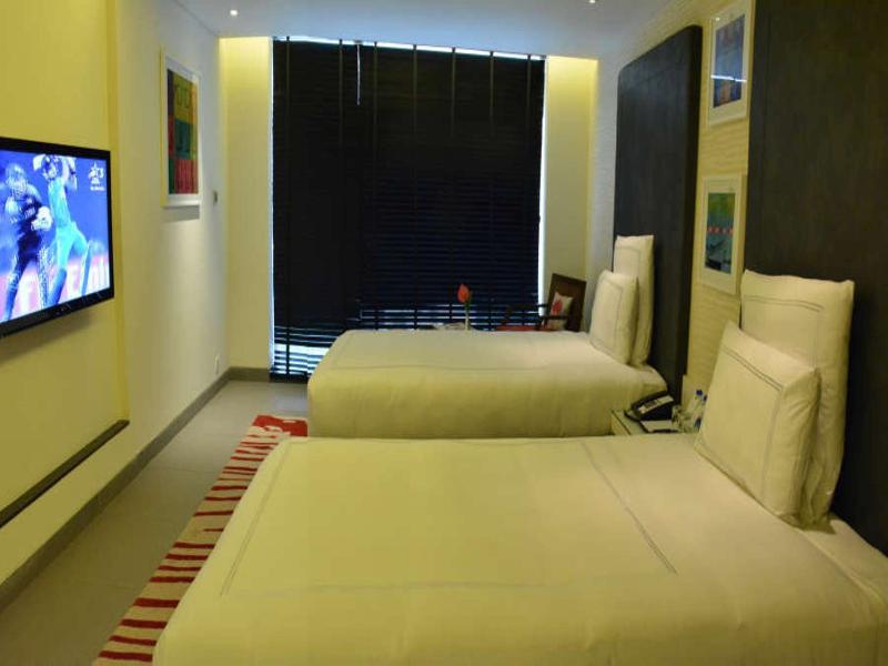 Hard Rock Hotel Goa Calangute Exterior photo A room at the hotel