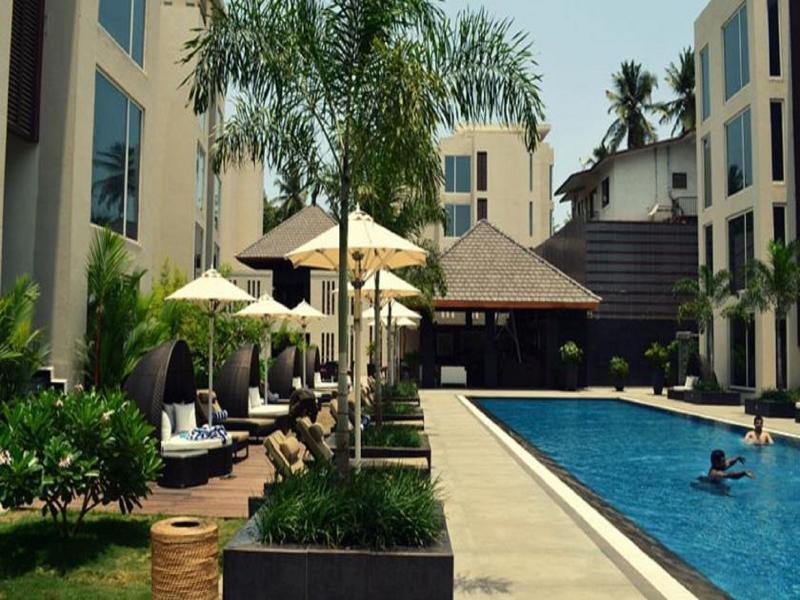 Hard Rock Hotel Goa Calangute Exterior photo The pool at the hotel